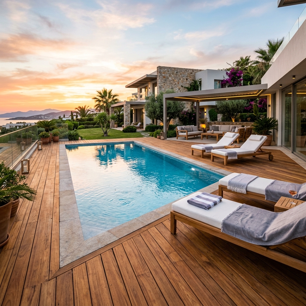Luxury Outdoor Teak Decking by VNV